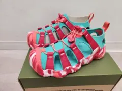 キーンKEEN キッズ サンダル ピンク 22.5cm 水陸両用 アウトドア