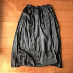 GU ブラック ロングスカートＸＬ