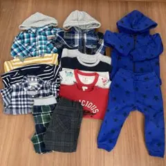 ②男の子　秋冬物セット　95cm