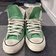 CONVERSE ALL STAR グリーン ハイカットスニーカー　サイズ25