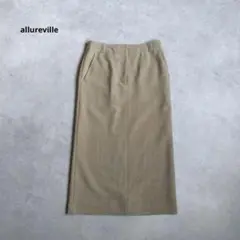 allureville アルアバイル　リネン麻混　オックスローウエストスカートMのサムネイル