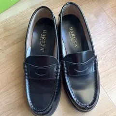 本革　ローファー　HARUTA 23.5 3E