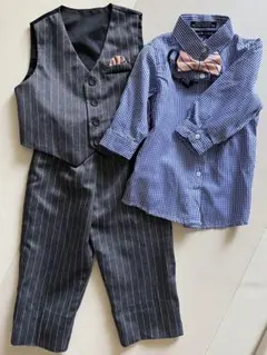 90cm 男の子 フォーマル スーツ セットアップ ハレの日　セレモニースーツ