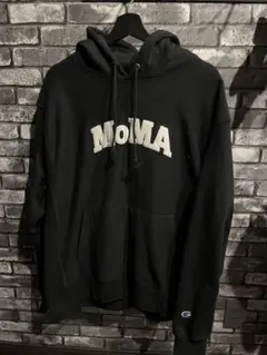 【値下げ！】MoMA パーカー フーディ L Champion 海外輸入品