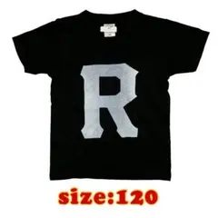 期間限定♦️イニシャル"Ｒ"Ｔシャツ シンプル モノトーン アルファベット男女兼用