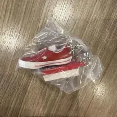 コンバースめじるしアクセサリー　ワンスターレッド