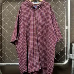 90s〜 PENDLETON チェックシャツ 半袖 XL ボードシャツ 現行タグ