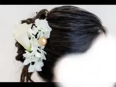 【豪華セット】髪飾り★和装前撮★成人式★結婚式★振袖にも洋装にも　色打掛　白無垢