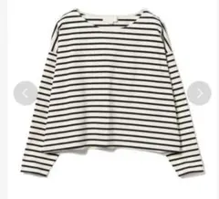 ビーミング BEAMS 白 黒 ボーダー カットソー 新品 未使用品