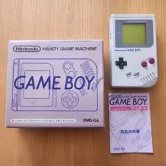 任天堂 初代ゲームボーイ 本体 箱付き 外装良好 液晶難あり