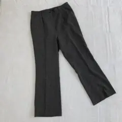 ⭐️ブーツカットボトムス⭐️レディースパンツ チャコールグレー おしゃれ