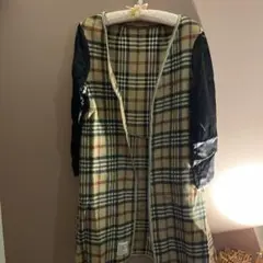 コート/チェック柄