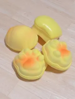 パン 肉球 スクイーズ 4個セット