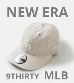 NEW ERA ニューエラ キャップ 9THIRTY ヤンキース　アイボリー