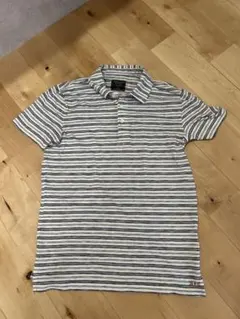 Abercrombie & Fitch ボーダー柄ポロシャツ メンズ Sのサムネイル