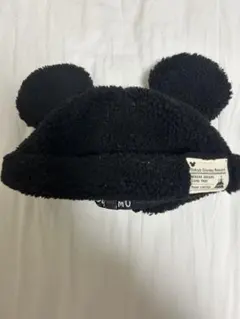 東京ディズニーリゾート ミッキー耳付きボア帽子