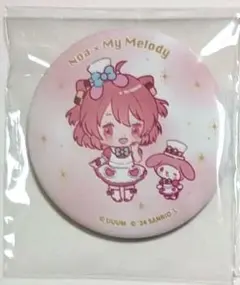 カラフルピーチ のあ サンリオ 缶バッジ
