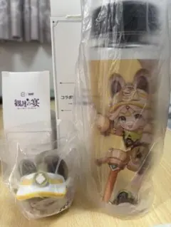 原神スシローコラボ　カチーナ　ミニフィギュア　クリアボトル　2点セット