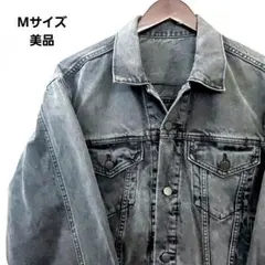 GU デニムジャケット 黒 ブラック 短丈