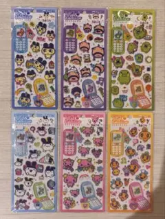 【正規品】平成はっぴーフォン　たまごっち 6枚セット