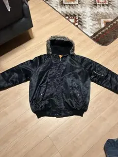 Nー2B フライトジャケット ファーフード付き ライトアウター　y2k