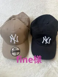 ニューヨーク・ヤンキース ベースボールキャップ 2点セット