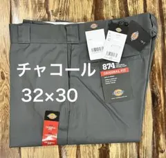 32×30 チャコール グレー ディッキーズ 874 新品未使用 ワークパンツ
