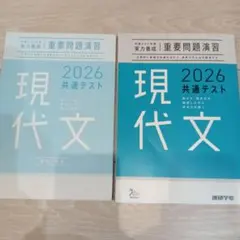 2026 共通テスト 重要問題演習 現代文 国語