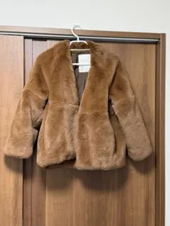 ELENDEEK リアルムートン コート 70s USA製 gino leathers リアル ムートンコート ベージュ 8