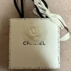 【銀座店限定】シャネルCHANEL 紙袋 花の装飾付き 小型