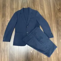 ユニクロ　UNIQLO 感動ジャケット　シアーサッカー　スーツ　セットアップ