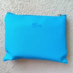 トルコ航空 ラコステアメニティポーチ 青