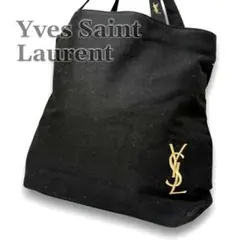 Yves Saint Laurent イヴ・サンローラン 刺繍 トートバッグのサムネイル