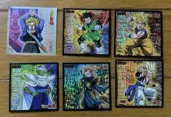 ドラゴンボールZ シール　キラキラ　6枚　孫悟空カード　1枚　まとめ売り
