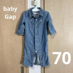 baby Gap デニムカバーオール 70