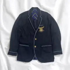 【美品】RALPH LAUREN 金ボタン 紺ブレ テーラードジャケット L