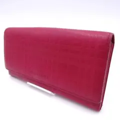 BURBERRY バーバリー エンボス チェック がま口 長財布