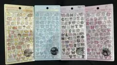 【正規品】サンリオ moji ボンボンドロップシール4枚セット