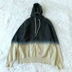 美品　ZARAザラ グラデーション ニットパーカー プルオーバー Sユニセックス