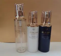クレ・ド・ポーボーテ 化粧水・日中用乳液・夜用乳液の空容器3本セット