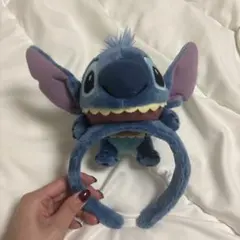 【美品】ディズニー カチューシャ スティッチ