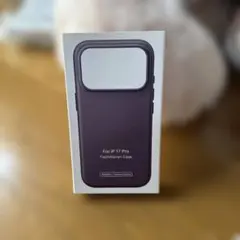 【美品】iPhone17Pro テックウーブンケース パープル