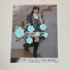 永田詩央里 メンカラユニフォーム　直筆 ヨリ 生写真 ≠ME ノイミー 永田詩央里 しおりん 3周年衣装 直筆 ヨリ 生写真