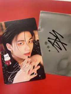 straykids ヒョンジン クリスマスポップアップ トレカ