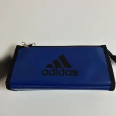 adidas ペンケース ブルー