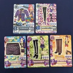 アイカツ カード　5枚セット