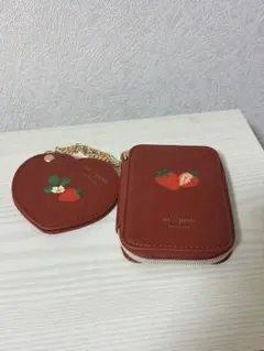 しまむら 青木美沙子 ミラー付きポーチ m♡petit