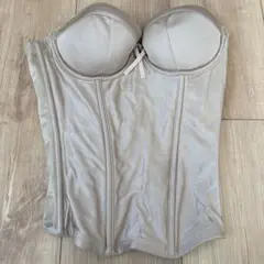 ブライダルインナー　ストラップレス ベージュ C70　上下セット