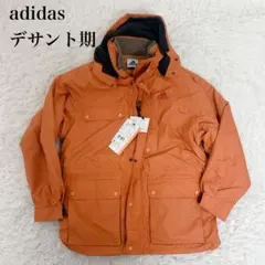 【タグ付き未使用】デサント期　adidas マウンテンパーカー オレンジのサムネイル