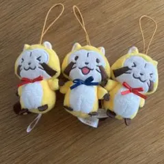あらいぐまラスカル ストラップ 3点セット - メルカリ